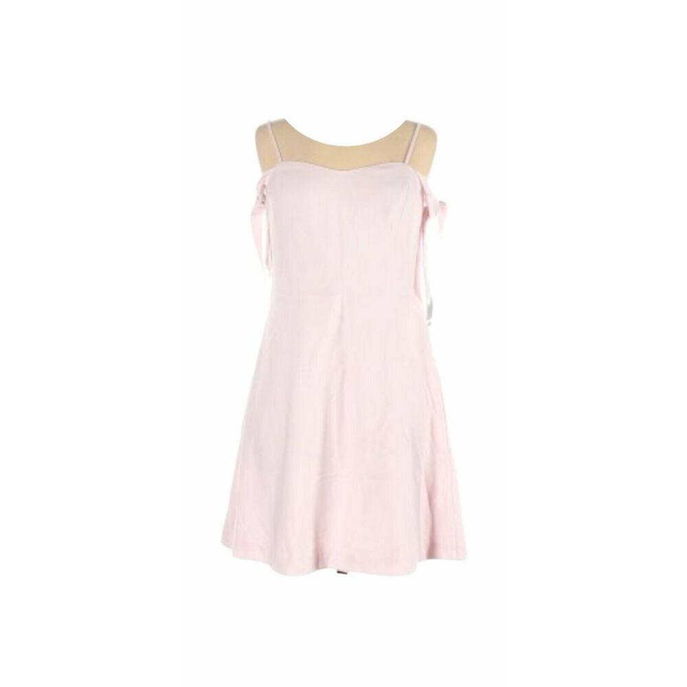 KENSIE Pink sin Short Sleeve Above The Knee Dress